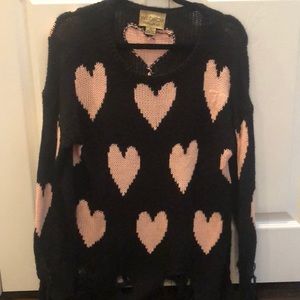 Wilfox heart sweater